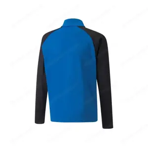 Puma Kinder Trainingsoberteil teamLIGA 1 4 Zip blau, Gr. 176