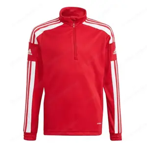 adidas Kinder Trainingsoberteile Squadra 21 rot  weiß, Gr. 128