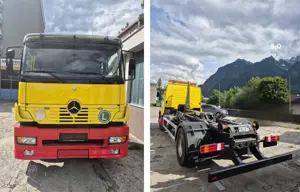 Mercedes ATEGO 1828L mit Abrollkipper Bild 2