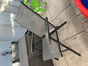 2 Stück Gartenstühle verstellbar
