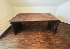 Holztisch leichte gebrauchspuren