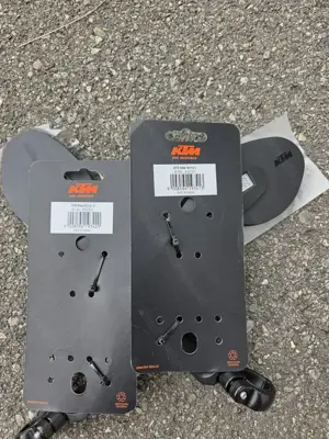 Zwei Fahrradspiegel Links Rechts KTM neu Bild 2