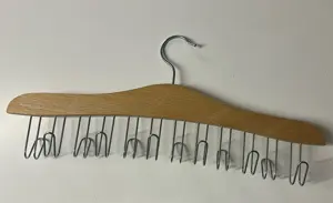 18 Holzkleiderbügel Garderoben-Kleiderbügel