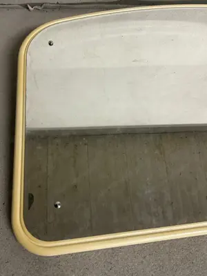 Großer, robuster Wandspiegel 140 x 90 cm Bild 2