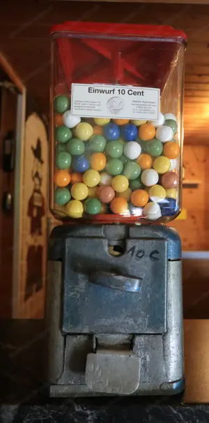 Verkaufe Original Kaugummi - Automat 