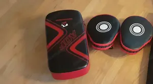 Schlagpolster + Pratzen für Kampfsport Bild 2