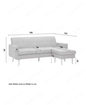Couch - beidseitig montierbar!  Bild 4