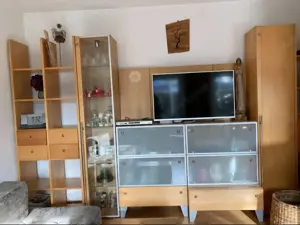 Wohnwand beige 