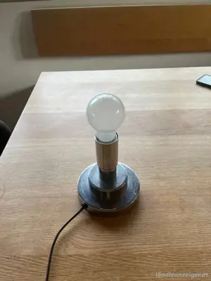 Lampe aus Drahtgeflecht Bild 2