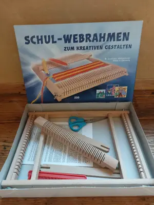 Schulwebrahmen zum kreativen gestalten 
