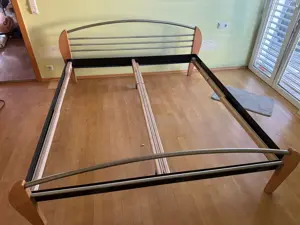 Doppelbett mit Samina Lamellenrost und Matratze Bild 4