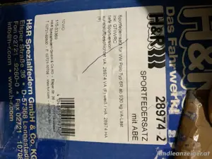 Sportfederansatz für VW Polo Typ 6R  Bild 3