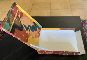 Briefschreibbox aus Papier handgeschöpft mit Kuverts, Karten und Umschlägen Bild 5