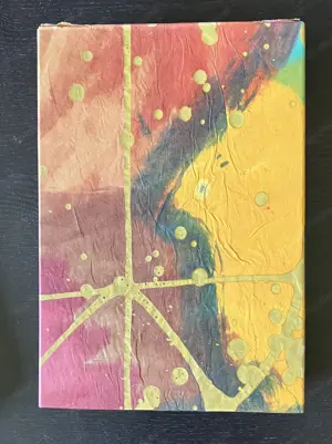 Briefschreibbox aus Papier handgeschöpft mit Kuverts, Karten und Umschlägen Bild 6