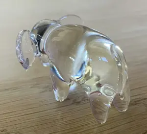 Elefant aus Glas klein Swarovski Bild 2