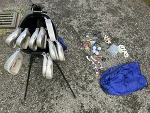 Golf Herrenset ca. 185 cm Körpergröße mit Tragebag