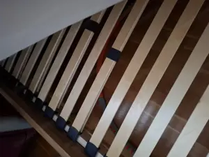 Bett 90 x 200 cm, Eiche massiv Bild 4