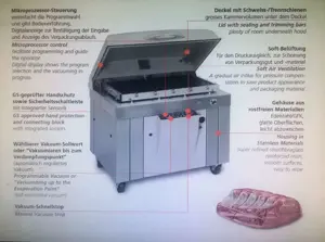 VC999 K5 Vakuum Maschine, Fleischer , Metzger Bild 5