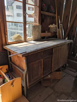 alte Werkbank