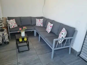 Loungegarnitur mit 4 Sessel Bild 3