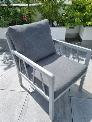 Loungegarnitur mit 4 Sessel Bild 5
