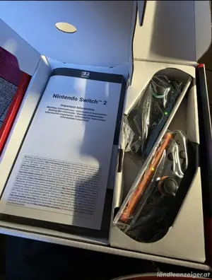 Nintendo Switch 2 Videospiel Konsole Black Schwarz Wie Neu Bild 2