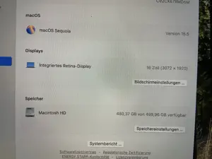 MacBook Pro 16inch Bild 7