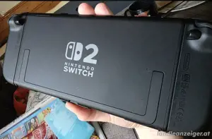 Nintendo Switch 2 Videospiel Konsole Black Schwarz Wie Neu