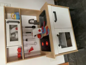 Kinderküche - Duktig - Ikea - mit Zubehör  Bild 4