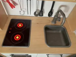 Kinderküche - Duktig - Ikea - mit Zubehör  Bild 5