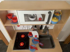 Kinderküche - Duktig - Ikea - mit Zubehör  Bild 2