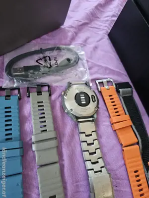  Garmin Fenix 6 Sapphire Titan   Premium Uhr mit Extras!   Bild 3