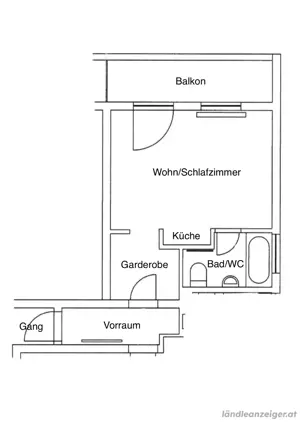 Apartement mit Balkon in Bludenz Bild 10