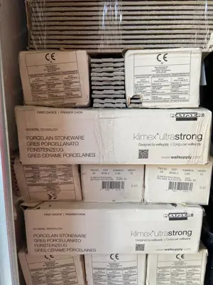 30 Pakete Klimex Feinsteinzeug-Fliesen  Ultrastrong    25 m    Neu Bild 5