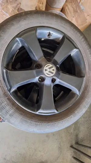 4 Stück Original VW Alufelgen 