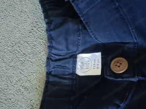 Kinderstoffhose dunkelblau, Größe 134 Bild 2