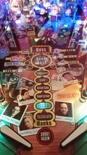 Flipper The Sopranos Stern Pinball Bild 10