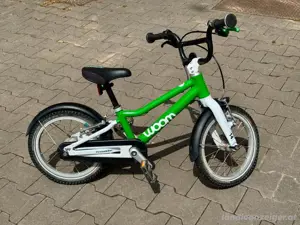 Woom2 Kinderfahrrad 14 Zoll Grün  Bild 2