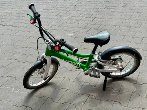 Woom2 Kinderfahrrad 14 Zoll Grün 