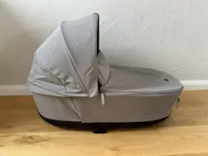 Cybex e-Priam Kombi-Kinderwagen in Rosegold   Mirage Grey Bild 6