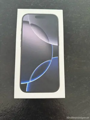 iphone 16 Pro 128Gb black neu