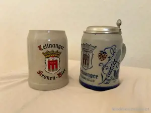 Bierkrug Tettnanger Kronen Bier