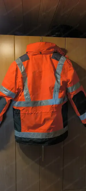 Sicherheits Arbeitsjacke gefüttert (Größe L) Bild 2