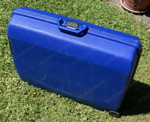 Samsonite Hartschalenkoffer blau ca. 73 x 60 x 25 cm