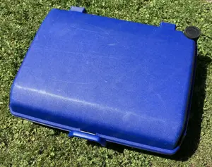 Samsonite Hartschalenkoffer blau ca. 73 x 60 x 25 cm Bild 2