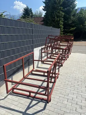 5x Stahlgestell