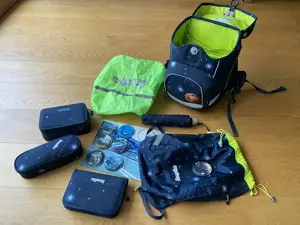 Schultasche Ergobag Set komplett und neuwertig