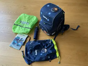 Schultasche Ergobag Set komplett und neuwertig Bild 5