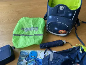 Schultasche Ergobag Set komplett und neuwertig Bild 7
