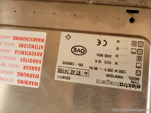 Elektra Bregenz Mikrowelle Bild 3